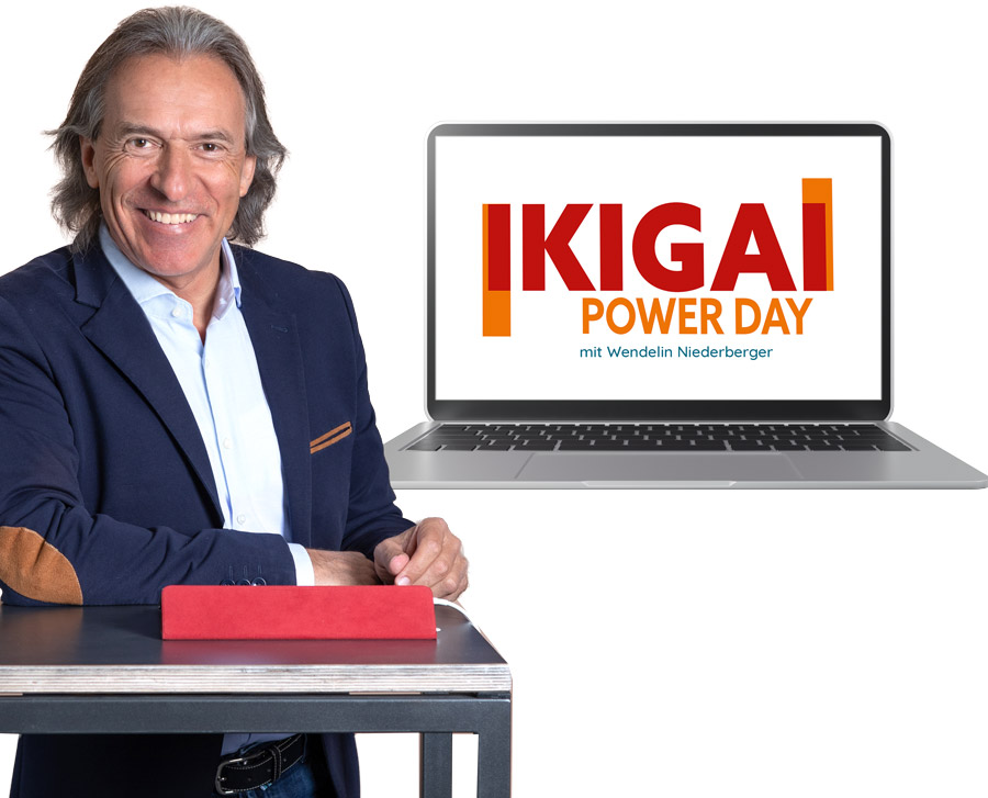 Ikigai Power Day online LIVE mit Wendelin Niederberger