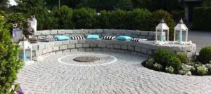 Feng Shui Gartensitzplatz